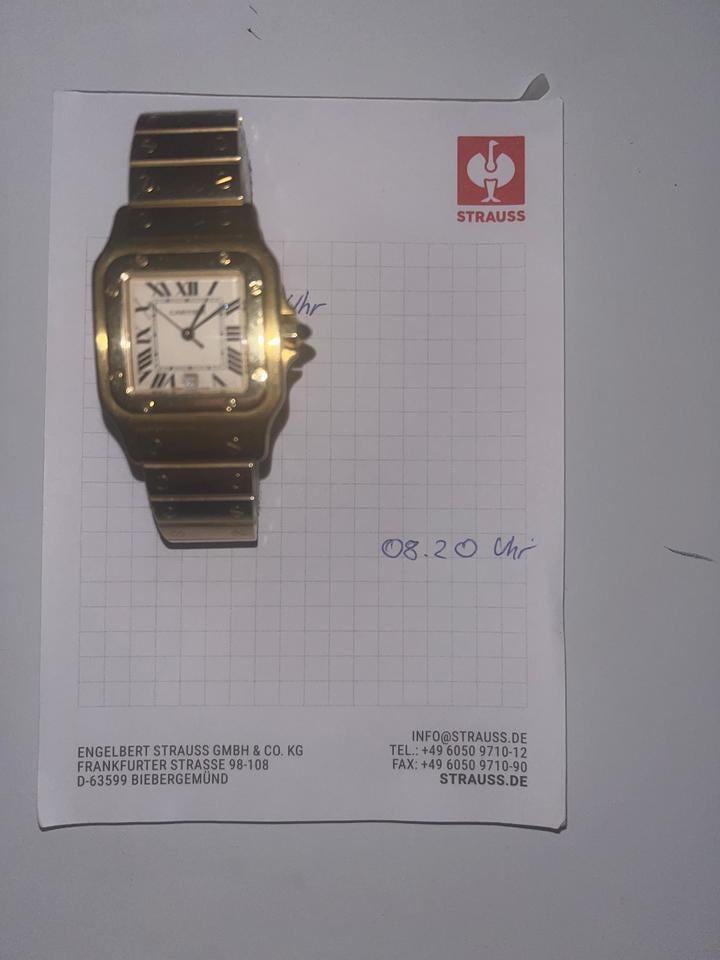 Cartier Santos full set
