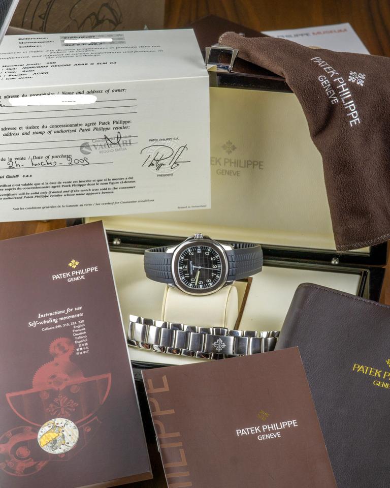 Patek Philippe Aquanaut full set